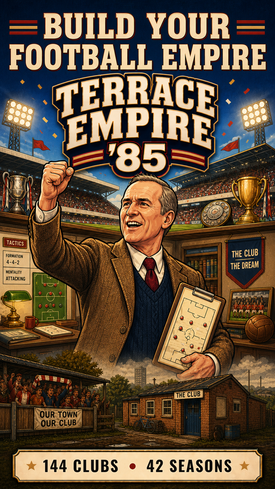 144 clubs and 42 seasons
